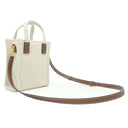 バリー BALLY CRYSTALIAバッグ XS CRYSTALIAXSSTI135O ナチュラル キャンバス レザー 2WAYバッグ ゴールド金具 茶 ミニバッグ 新品 未使用