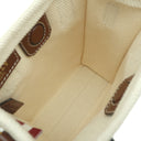 バリー BALLY CRYSTALIAバッグ XS CRYSTALIAXSSTI135O ナチュラル キャンバス レザー 2WAYバッグ ゴールド金具 茶 ミニバッグ 新品 未使用