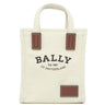 バリー BALLY CRYSTALIAバッグ XS CRYSTALIAXSSTI135O ナチュラル キャンバス レザー 2WAYバッグ ゴールド金具 茶 ミニバッグ 新品 未使用