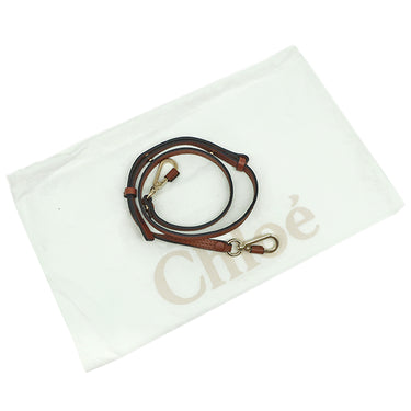 クロエ Chloe フェイ CHC20SS203H2O236 クラシックタバコ カーフ スウェード 2WAYバッグ ゴールド金具 新品 未使用 茶