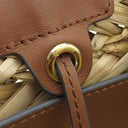 アニヤ・ハインドマーチ Anya Hindmarch ペッパー アイズ スモール 155120 ナチュラル ナチュラルシーグラス ハンドバッグ ゴールド金具 バスケット かごバッグ 新品 未使用