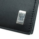 ダンヒル dunhill サイドカー DU19F2F32AT001 ブラック レザー 二つ折り財布 シルバー金具 新品 未使用 黒 コンパクト財布