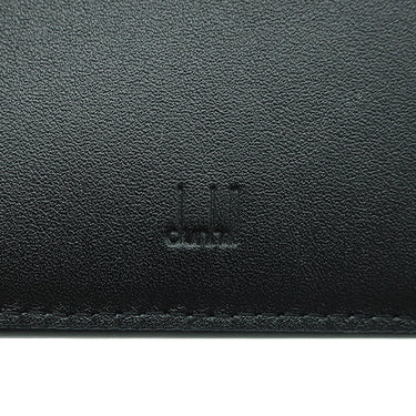 ダンヒル dunhill サイドカー DU19F2F32AT001 ブラック レザー 二つ折り財布 シルバー金具 新品 未使用 黒 コンパクト財布