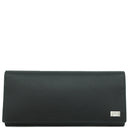 ダンヒル dunhill ロングウォレット DU19F2910AV001 ブラック レザー 長財布 シルバー金具 新品 未使用 黒 二つ折り