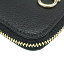 フェラガモ FERRAGAMO ダブル ガンチーニ 2204060758664 ブラック カーフ コインケース ゴールド金具 カードケース 小銭入れ 新品 未使用