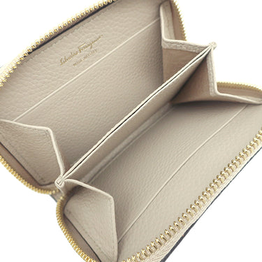 フェラガモ FERRAGAMO ダブル ガンチーニ 2204060758667 DAINO カーフ コインケース ゴールド金具 カードケース 小銭入れ 新品 未使用