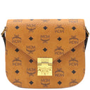 エムシーエム MCM パトリシア MWS8APA03CO001 コニャック ヴィセトス コーテッドキャンバス ショルダーバッグ ゴールド金具 新品 未使用 MCM 茶