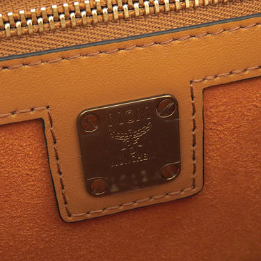 エムシーエム MCM パトリシア MWS8APA03CO001 コニャック ヴィセトス コーテッドキャンバス ショルダーバッグ ゴールド金具 新品 未使用 MCM 茶