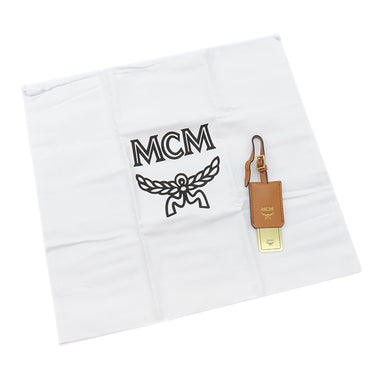 エムシーエム MCM パトリシア MWS8APA03CO001 コニャック ヴィセトス コーテッドキャンバス ショルダーバッグ ゴールド金具 新品 未使用 MCM 茶