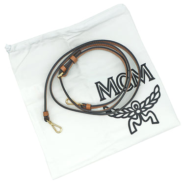 エムシーエム MCM ヴィセトス オリジナル ロックスター バニティケース MYZ8AVI01CO001 コニャック ヴィセトスコーテッドキャンバス ナッパレザー 2WAYバッグ ゴールド金具 茶 斜め掛け