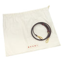 マルニ MARNI パニエ SCMPU09TQ9LV688Z2O17 バーガンディレッド カーフ 2WAYバッグ ゴールド金具 赤 バケットバッグ ショルダー 新品 未使用