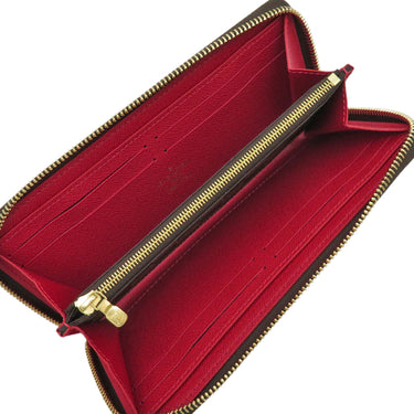 ルイヴィトン LOUIS VUITTON ポルトフォイユ クレマンス N60534 スリーズ ダミエキャンバス 長財布 ゴールド金具 ラウンドファスナー