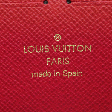 ルイヴィトン LOUIS VUITTON ポルトフォイユ クレマンス N60534 スリーズ ダミエキャンバス 長財布 ゴールド金具 ラウンドファスナー