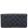 ルイヴィトン LOUIS VUITTON ポルトフォイユ ブラザ N63212 ダミエXコバルト ダミエキャンバス 長財布 シルバー金具 新品 未使用