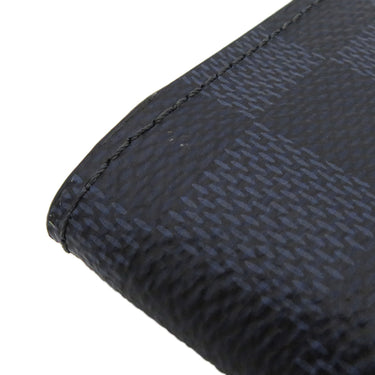ルイヴィトン LOUIS VUITTON ポルトフォイユ ブラザ N63212 ダミエXコバルト ダミエキャンバス 長財布 シルバー金具