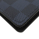 ルイヴィトン LOUIS VUITTON ポルトフォイユ ブラザ N63212 ダミエXコバルト ダミエキャンバス 長財布 シルバー金具