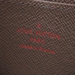 ルイヴィトン LOUIS VUITTON ジッピー コインパース N63070 ダミエエベヌ ダミエキャンバス コインケース ゴールド金具 茶 ラウンドファスナー 小銭入れ