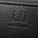ダンヒル dunhill カドガン ジップ コートウォレット DU18F2180CA001 ブラック カーフレザー 長財布 シルバー金具 黒 ラウンドファスナー 新品 未使用
