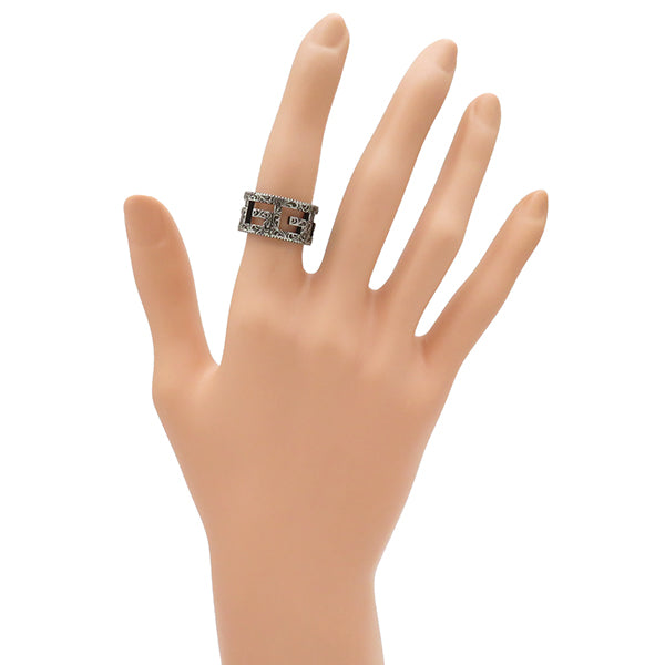 グッチ GUCCI スクエアG 551918J84000811 シルバー シルバー925 #11