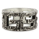 グッチ GUCCI スクエアG 551918 J8400 0811 シルバー シルバー925 #13 リング 指輪 スターリングシルバー エイジング加工 12号