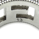 グッチ GUCCI スクエアG 551918 J8400 0811 シルバー シルバー925 #13 リング 指輪 スターリングシルバー エイジング加工 12号