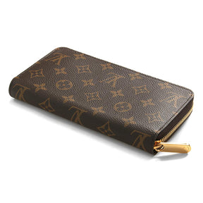 ルイヴィトン LOUIS VUITTON ジッピー ウォレットモノグラム M42616 モノグラムキャンバス 長財布 ゴールド金具