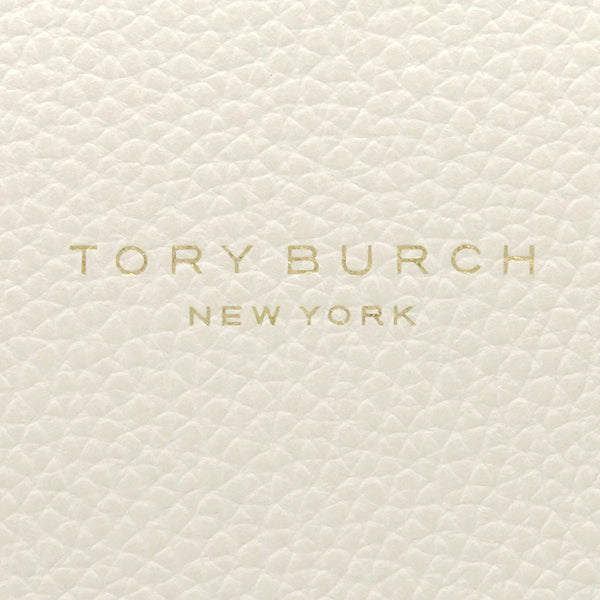 トリーバーチ TORY BURCH ペリー トリプルコンパートメント トート 81932104 ニューアイボリー レザー トートバッグ ゴールド金具 白 新品 未使用