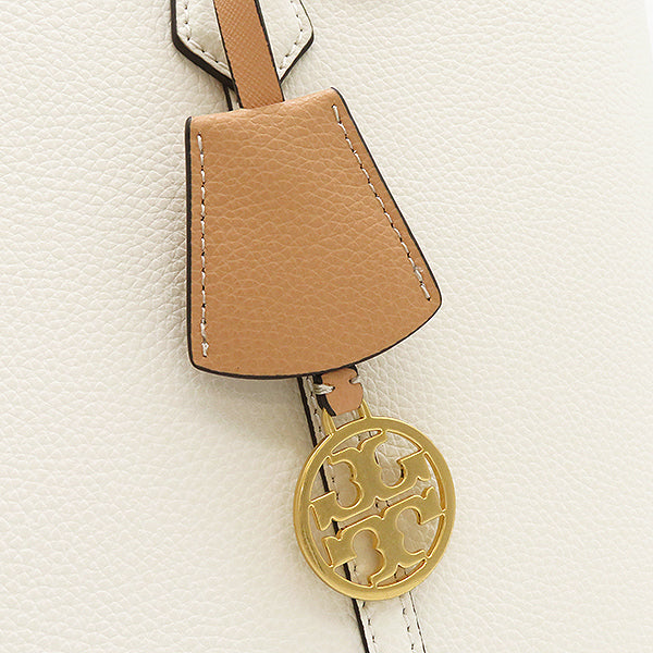 トリーバーチ TORY BURCH ペリー トリプルコンパートメント トート 81932104 ニューアイボリー レザー トートバッグ ゴールド金具 白 新品 未使用