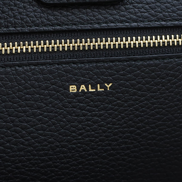 バリー BALLY バーキープオン BARKEEPONNSI1820 ナチュラルホワイト×ブラック ファブリック ボヴィンレザー トートバッグ ヴィンテージ金具 新品 未使用