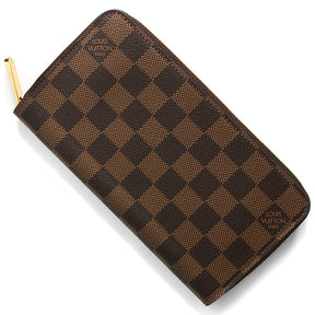 ルイヴィトン LOUIS VUITTON ジッピー ウォレットダミエ N41661 ダミエキャンバス 長財布 ゴールド金具