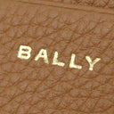 バリー BALLY ペナント PNT6CCZIPI8D4O マルチデザートブラウンXオーロ レザー 二つ折り財布 ゴールド金具 茶 新品 未使用