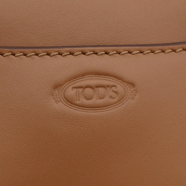 トッズ TODS ケイト クロスボディバッグ ミニ XBWAOYJ0100RORS410 ケニアキャメルブラウン スムースレザー ショルダーバッグ ゴールド金具 茶 新品 未使用