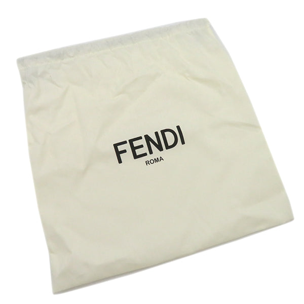 フェンディ FENDI ダイアゴナル 7VA562AJF8F1EGA マルチカラー レザー FFモチーフ入りファブリック ボディバッグ シルバー金具 茶 ベージュ ベルトバッグ 新品 未使用