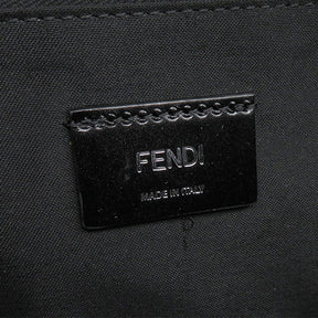 フェンディ FENDI シャドー ダイアゴナル 7VA562APDOF0GXN ブラック レザー ボディバッグ シルバー金具 黒 ベルトバッグ 新品 未使用