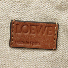 ロエベ LOEWE パズル ラージ B510S19X132530 タン カーフ 2WAYバッグ シルバー金具 茶 新品 未使用