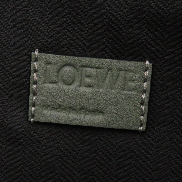 ロエベ LOEWE パズル ラージ B510S19X134383 ダークセージ カーフ 2WAYバッグ シルバー金具 緑 新品 未使用