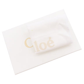 クロエ Chloe アルファベット コンパクトウォレット CHC22WP765F576J5 CEMENTO PINK レザー 二つ折り財布 ゴールド金具 新品 未使用