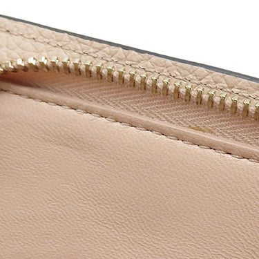 クロエ Chloe アルファベット コンパクトウォレット CHC22WP765F576J5 CEMENTO PINK レザー 二つ折り財布 ゴールド金具 新品 未使用