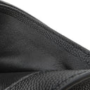 サンローラン SAINT LAURENT パリ イースト ウエスト ウォレット 396303BTY0N1000 ブラック グレインドプードルエンボスレザー 二つ折り財布 シルバー金具 黒 コンパクト