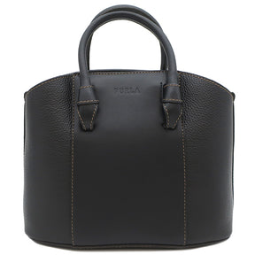 フルラ FURLA ミアステラ ミディアム WB00727BX0053O6000 ブラック グレインレザー ソフトカーフスキン 2WAYバッグ シルバー金具 黒