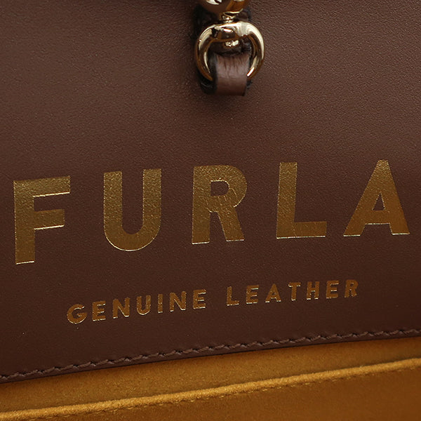 フルラ FURLA ミアステラ ミディアム WB00727BX00530637S ブラウン グレインレザー ソフトカーフスキン 2WAYバッグ ゴールド金具 茶