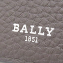 バリー BALLY バリロ BALIRO 6306282 ダークミネラルグレー レザー 長財布 シルバー金具 二つ折り 新品 未使用