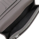 バリー BALLY バリロ BALIRO 6306282 ダークミネラルグレー レザー 長財布 シルバー金具 二つ折り 新品 未使用