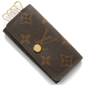 ルイヴィトン LOUIS VUITTON ミュルティクレモノグラム M69517 レザー モノグラム・コーティングキャンバス キーケース ゴールド金具