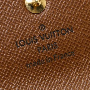 ルイヴィトン LOUIS VUITTON ミュルティクレモノグラム M69517 レザー モノグラム・コーティングキャンバス キーケース ゴールド金具