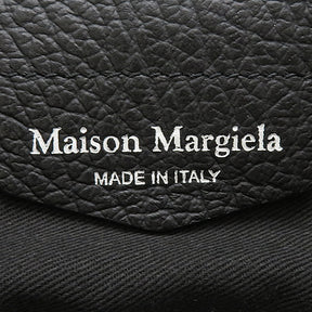 メゾン マルタン マルジェラ MAISON MARTIN MARGIELA 5AC ファイブ エーシーマイクロ S56WG0081P4455T8013 ブラック カーフ 2WAYバッグ シルバー金具 黒 新品 未使用