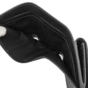 バーバリー BURBERRY チェック ウォレット 8062606 ブラック×グレー スムースレザー 三つ折り財布 ガンメタル金具 黒 コンパクト 新品 未使用