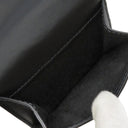 バーバリー BURBERRY チェック ウォレット 8062606 ブラック×グレー スムースレザー 三つ折り財布 ガンメタル金具 黒 コンパクト 新品 未使用