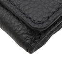 クロエ Chloe アルファベット ミニ コンパクトウォレット CHC21WP946F57001 ブラック カーフ 三つ折り財布 ゴールド金具 新品 未使用