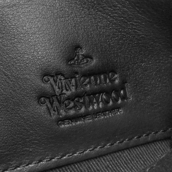 ヴィヴィアンウエストウッド Vivienne Westwood サフィアーノ オーブ 長財布 51050023L001NN403 ブラック サフィアーノレザー 長財布 ゴールド金具 黒 ラウンドファスナー 新品 未使用